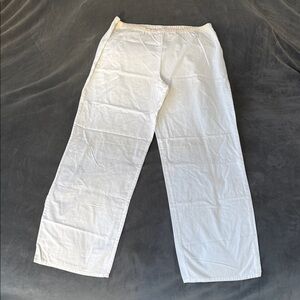 White 100% Cotton Pants/PJ’s/Sweatpants